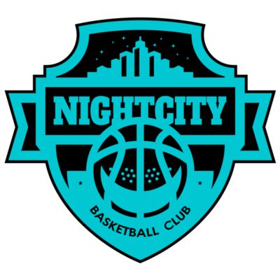 Night city Basketball club logo template Night city Basketball club logo template Thumbnail